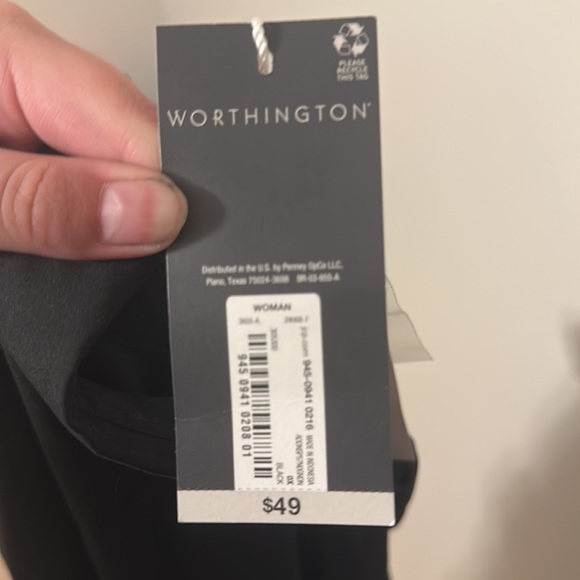 Worthington Black Shirt - Picture 2 of 2